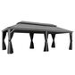 HOMLUX Luxury  Hard Top Gazebo in Light Grey, , large
