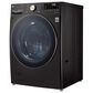 LG 4.5 Cu. Ft. Front Load Washer with TurboWash 360 in Black Steel, , large