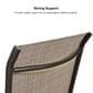 HOMLUX 3-Piece Patio Chaise Lounge Set in Khaki, , large