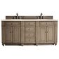 James Martin Vanities Bristol 72" Double Bathroom Vanity in Whitewashed Walnut with 3 cm Eternal Marfil Quartz Top and Rectangular Sinks, , large