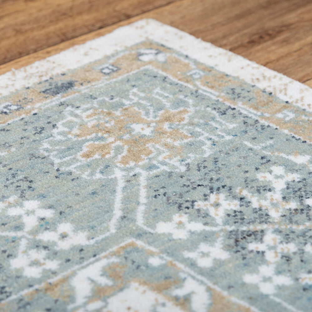 RIZZY Elite 10&#39; x 13&#39; Ivory and Light Grey Area Rug, , large