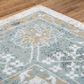 RIZZY Elite 10" x 13" Ivory and Light Grey Area Rug, , large
