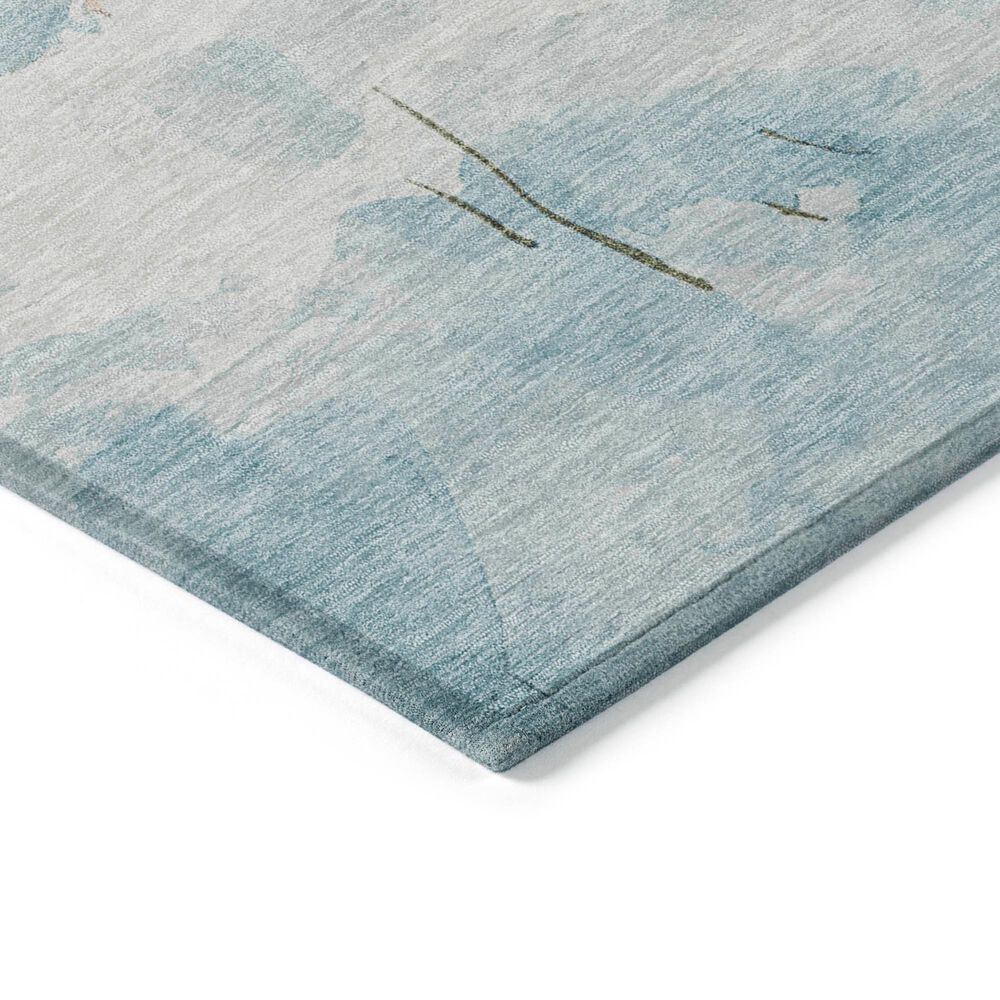 Dalyn Rug Company Wonderland WN13 3&#39; x 5&#39; Blue Indoor/Outdoor Area Rug, , large