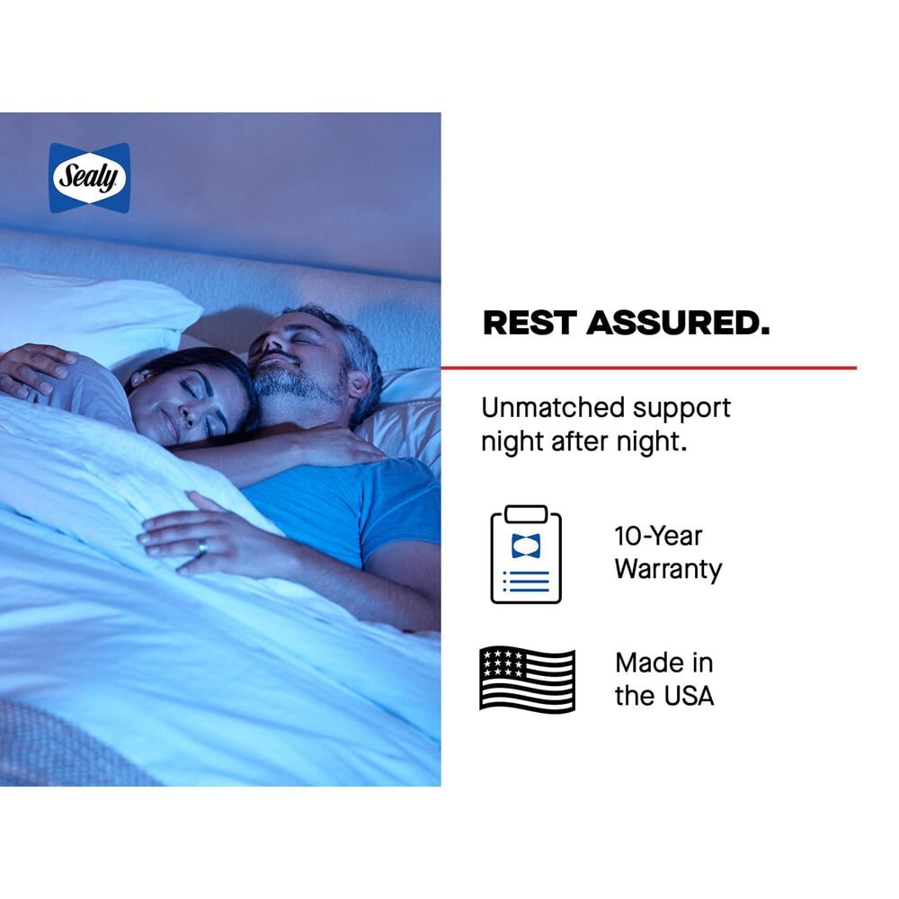 Sealy Brenham Medium Pillowtop California Split King Mattress with Low Profile Box Spring, , large