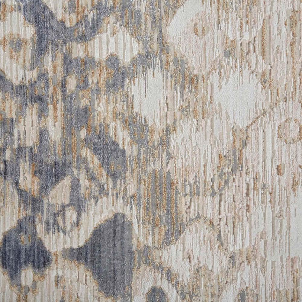 Feizy Laina 4&#39; x 6&#39; Blue and Beige Area Rug, , large