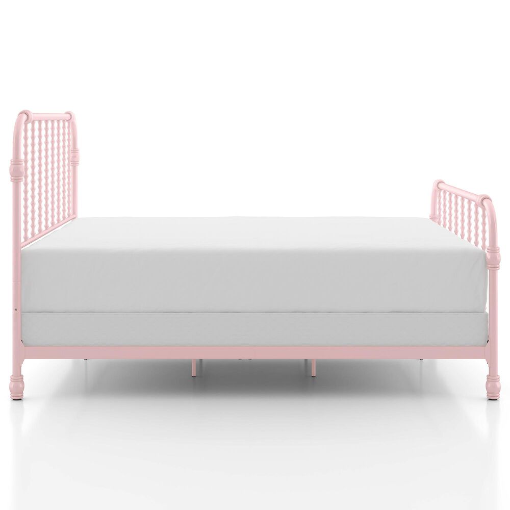 Furniture of America Wren Full Spindle Kids Bed in Pink, , large