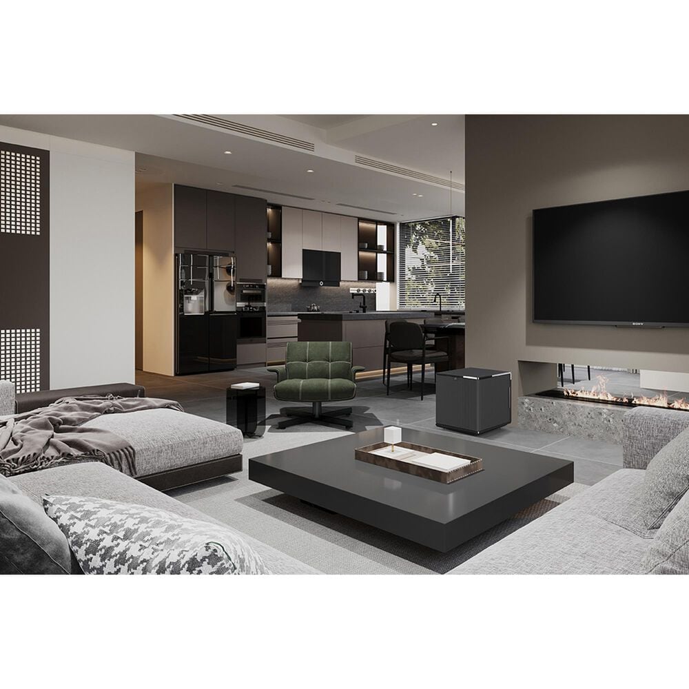 Martin Logan Grotto 15 Subwoofer in Gloss Black, , large