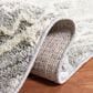 Safavieh Martha Stewart Lucia Shag MSR0781H 4" x 6" Dark Grey and Light Grey Area Rug, , large