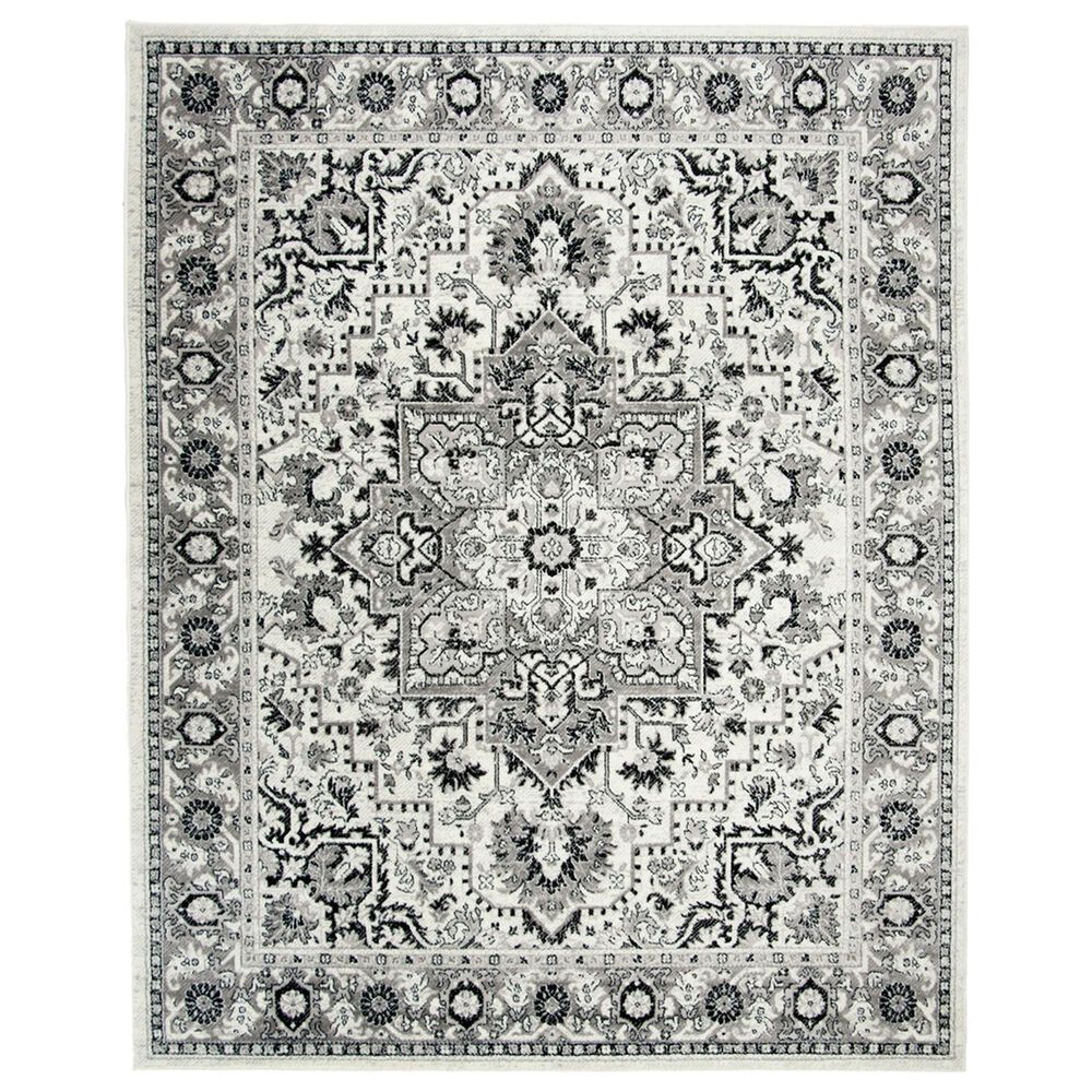 Safavieh Skyler SKY126K 10" x 14" Grey and Ivory Area Rug, , large
