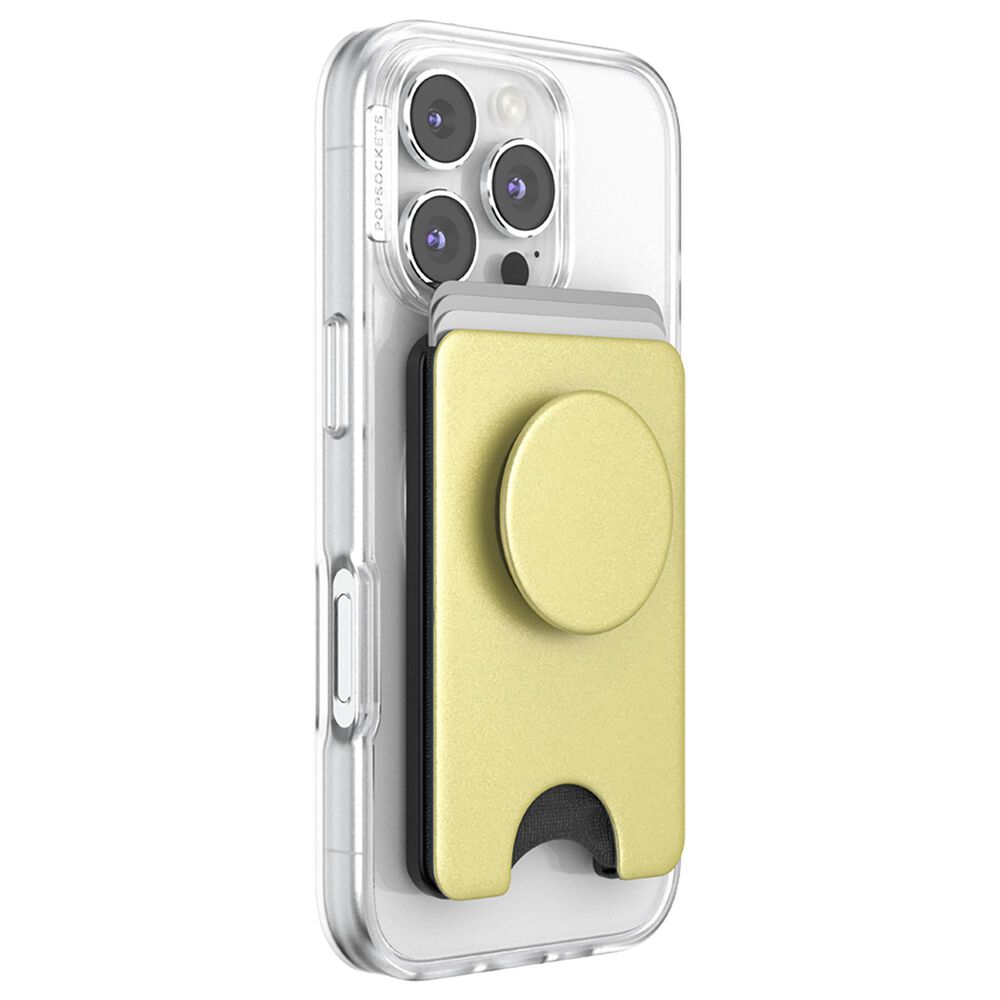 PopSockets MagSafe Kick-Out PopWallet Plus in Painted Gold, , large