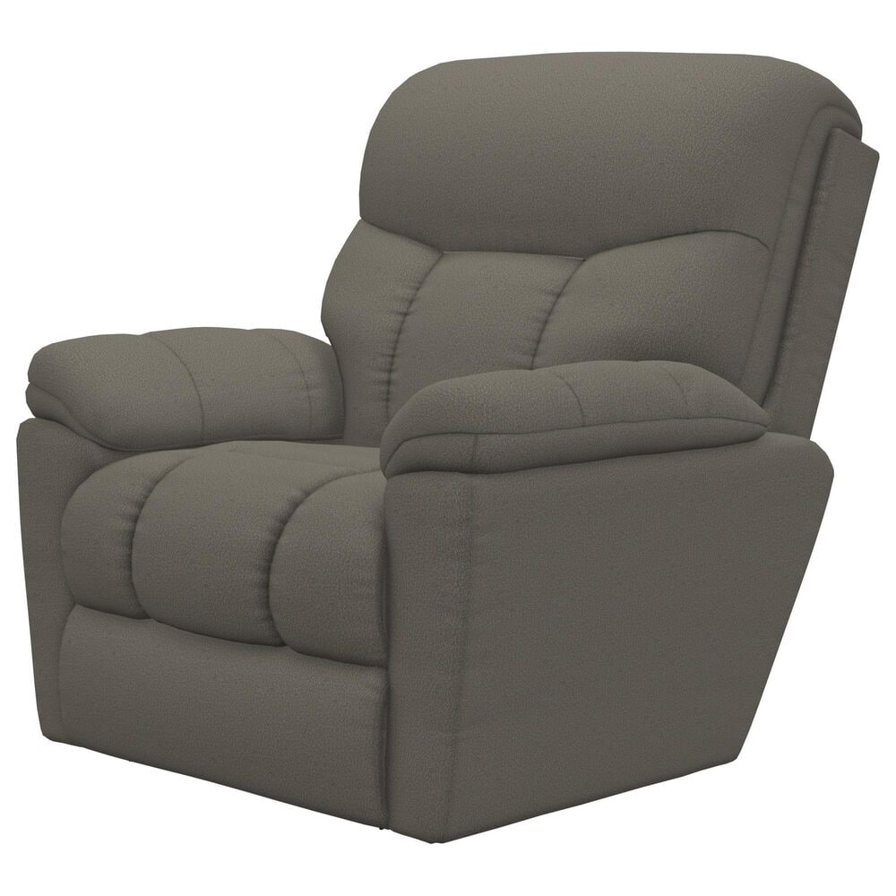La-Z-Boy Morrison Power Rocking Recliner with Power Headrest and Lumbar in Dark Silver, , large