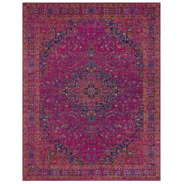Surya Harput HAP-1008 7"10" x 10"3" Garnet, Orange and Teal Area Rug, , large