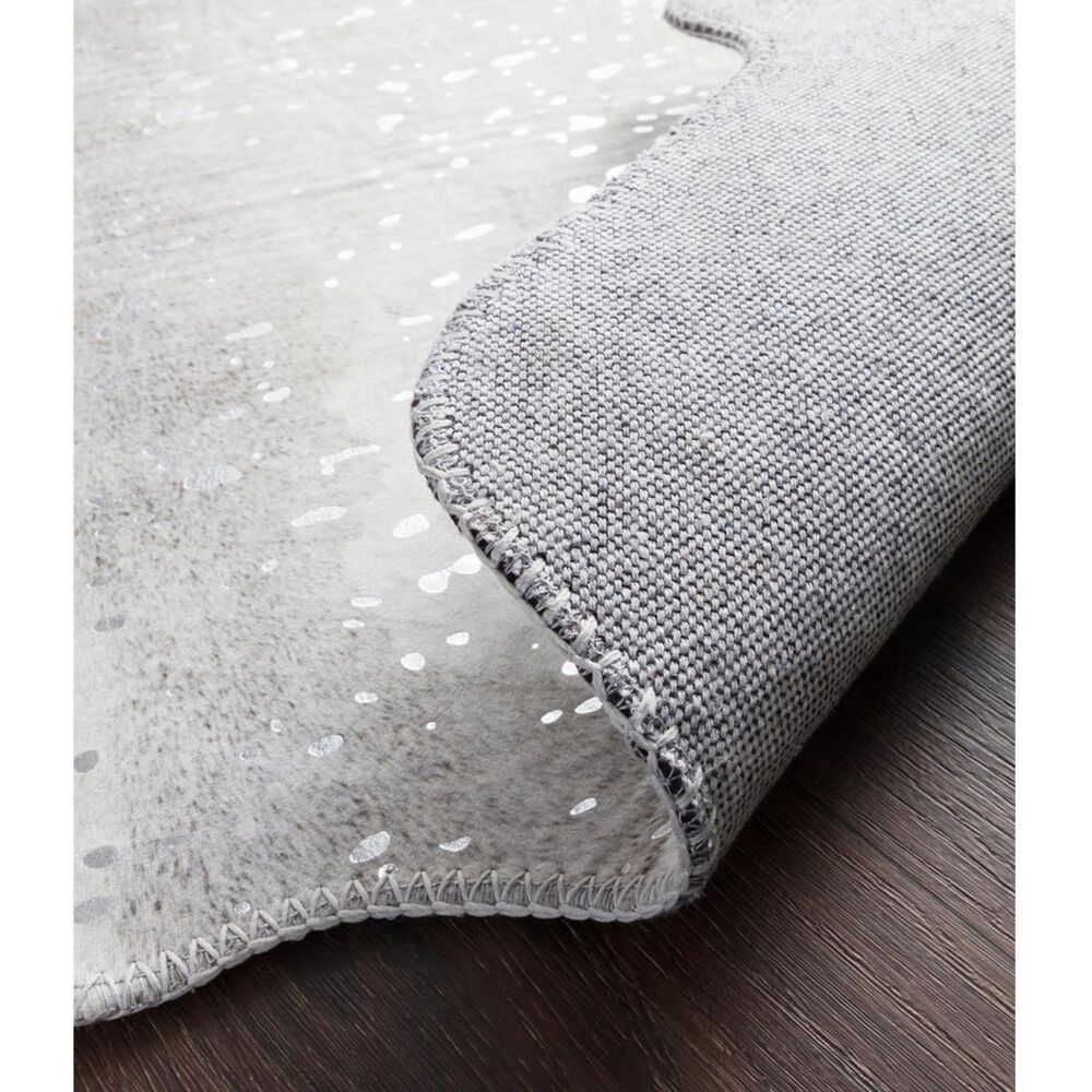 Loloi II Odessa ODE-02 3&#39;10&quot; x 5&#39; Silver and Grey Area Rug, , large