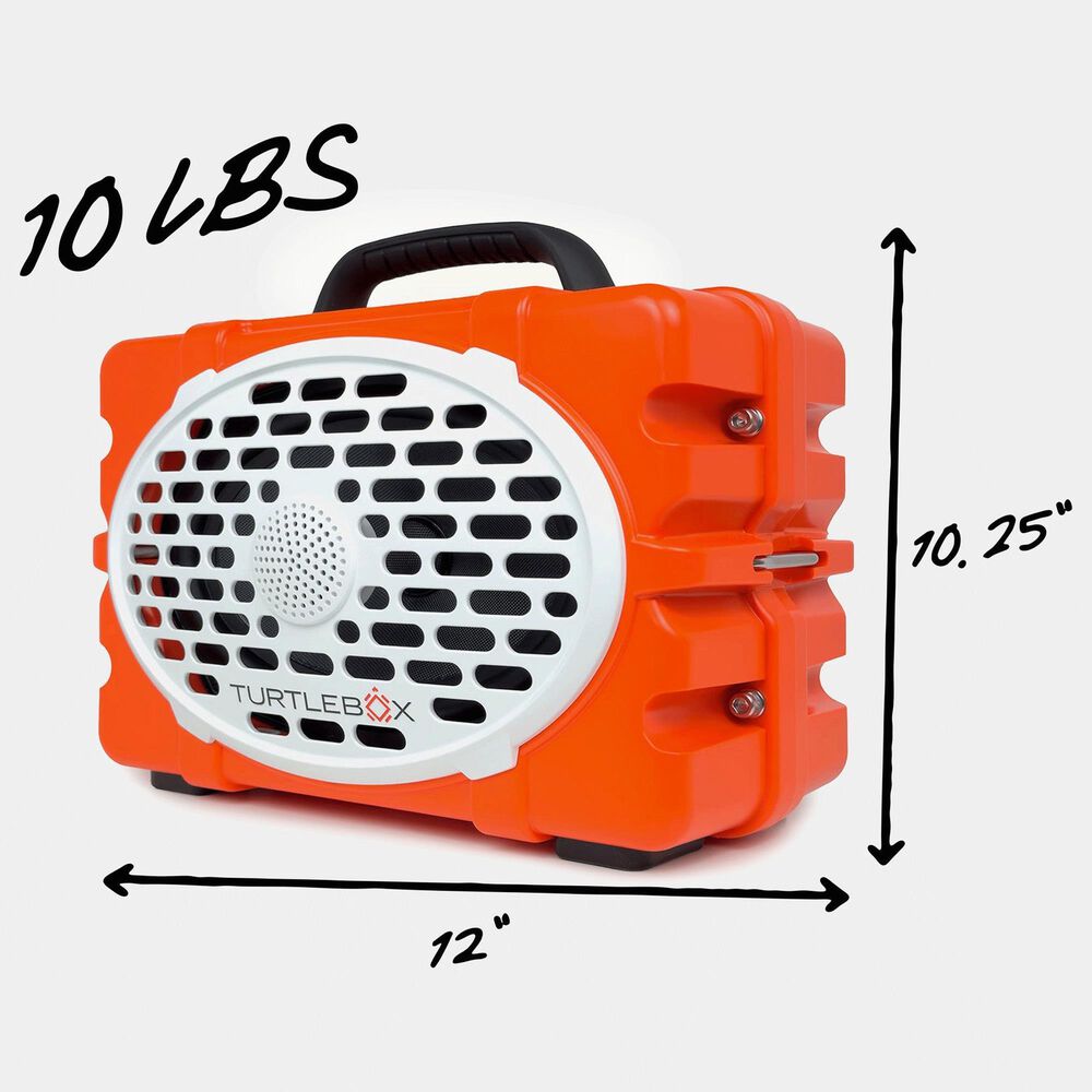 Turtlebox Audio Original Gen 3 Outdoor Speaker in Orange, , large