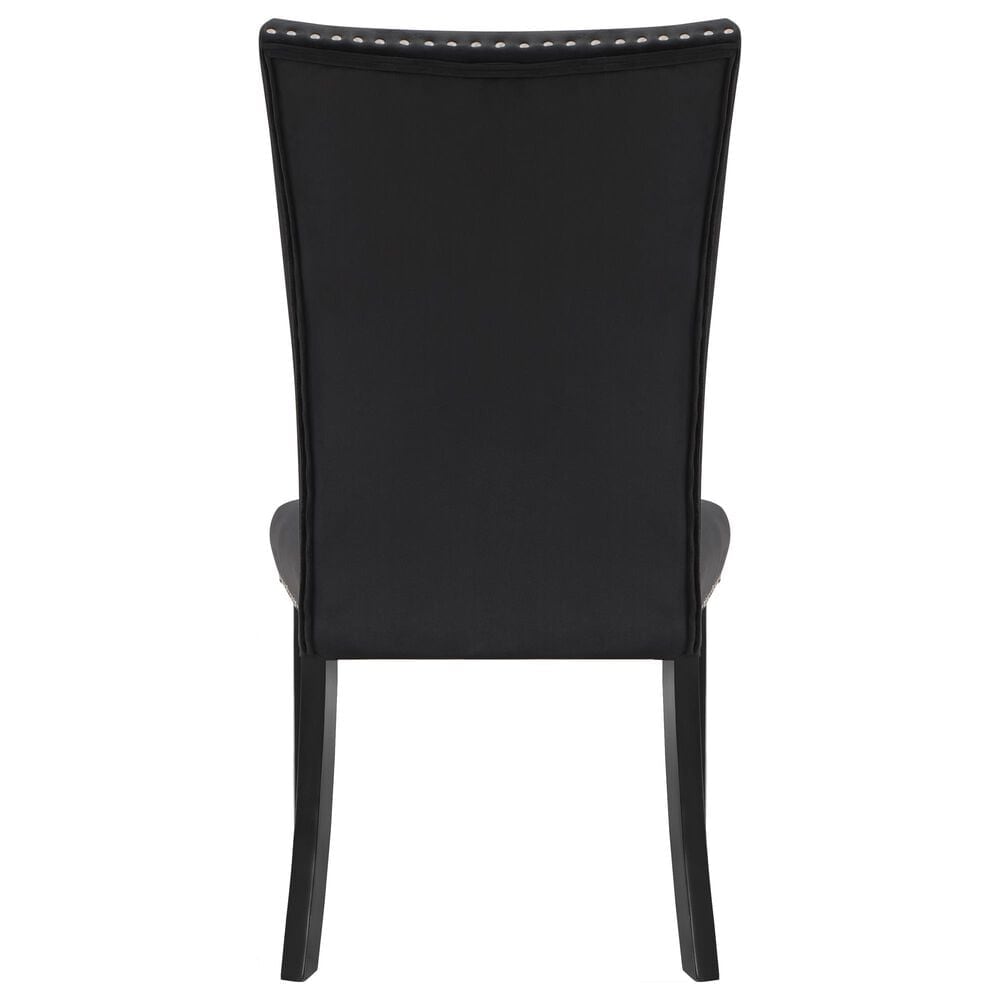 Modern Market Side Chair in Black, , large
