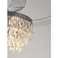 Beacon Lighting Veil 48" Ceiling Fan with Clear Blades in Chrome, , large