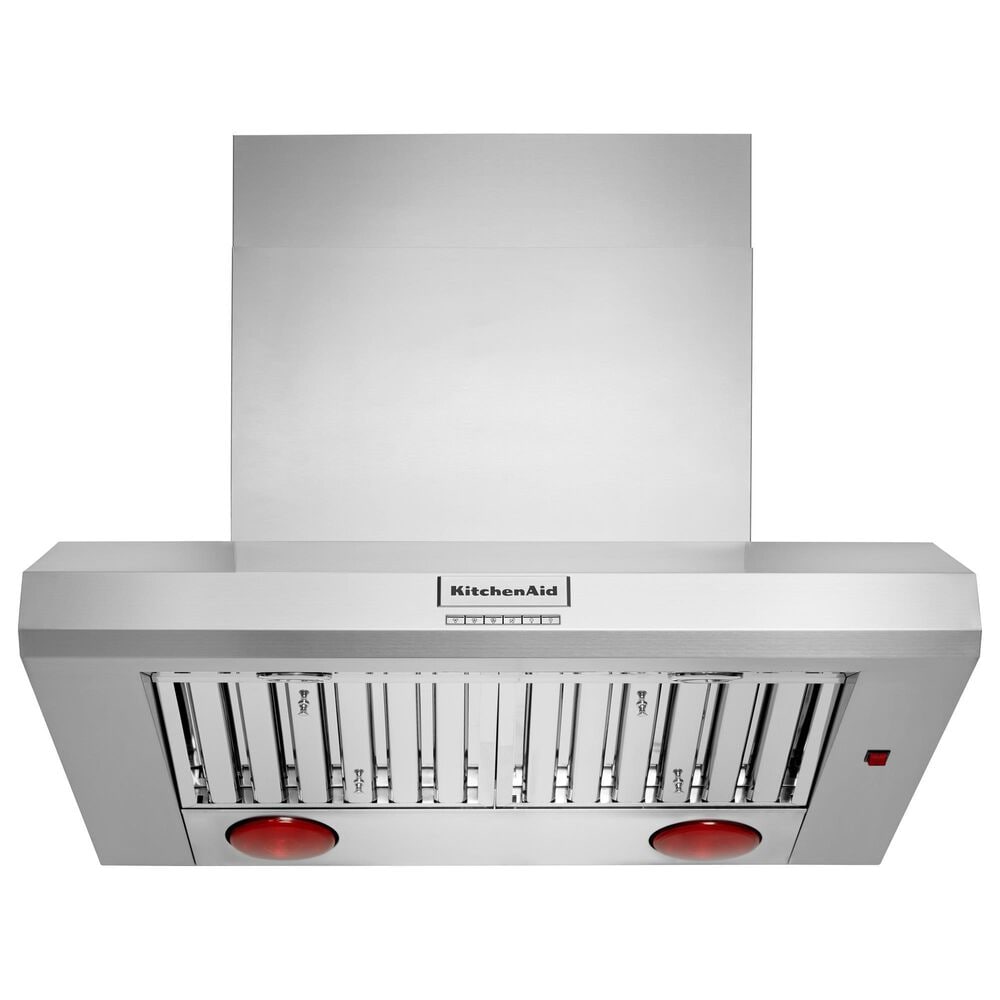 KitchenAid 36" Commercial-Style Wall-Mount Canopy Range Hood, , large