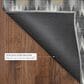 Dalyn Rug Company Soft Essentials Chevron Graphite 8" Round Area Rug, , large