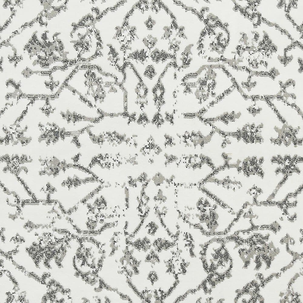 Amer Rugs Alpine 7&#39;10&quot; Round Light Gray Area Rug, , large