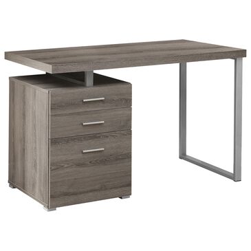 Monarch Specialties 48" Computer Desk in Dark Taupe, , large