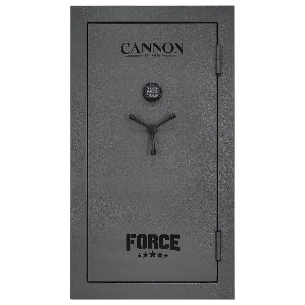 Cannon Force Series 59-Gun Fireproof Safe with Electronic Lock in Dark Gray Pebble, , large