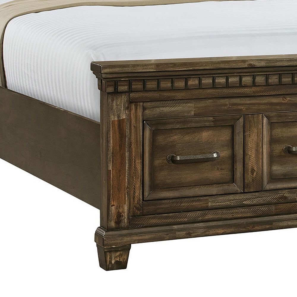 Mayberry Hill Mccoy King Storage Bed in Charcoal, , large
