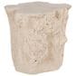 TimberHaus Log Patio Side Table in Roman Stone, , large