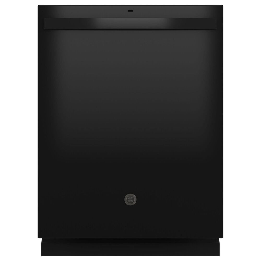 GE Appliances 24" Built-In Bar Handle Dishwasher with Top Control and 52 dBA in Black, , large