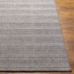 Surya Hickory 2" x 3" Dark Brown, Beige, Gray and Charcoal Area Rug, , large