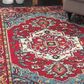 Safavieh Monaco MNC207C-3 3" x 5" Red/Turquoise Area Rug, , large