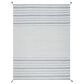 Safavieh Montauk MTK214F 8" x 10" Grey and Ivory Area Rug, , large