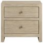 Universal Furniture Oasis Queen Panel Bed with Two Nightstands in Dockside and Natural, , large