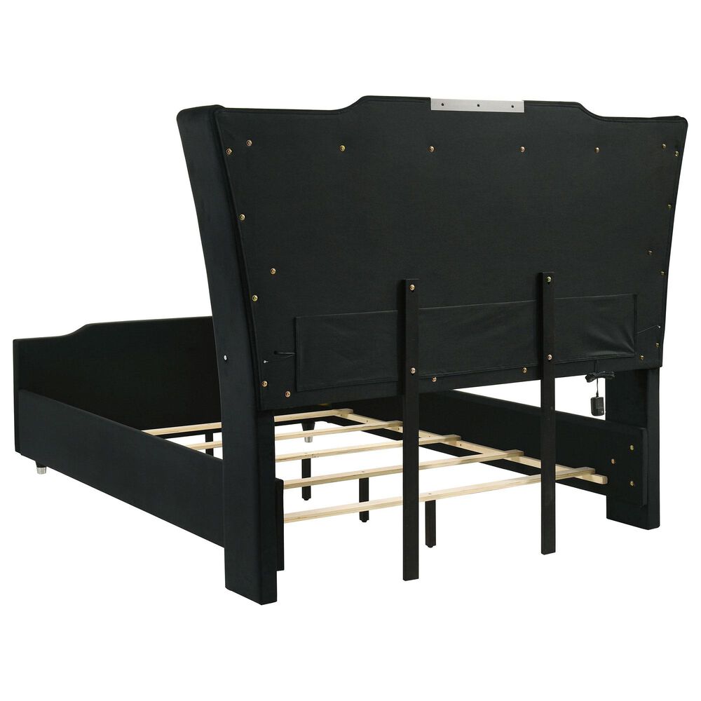 Pacific Landing Lorient Queen 4 Piece Set in Black, , large