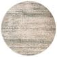Amer Rugs Alpine ALP-10 7"10" Round Ivory Area Rug, , large