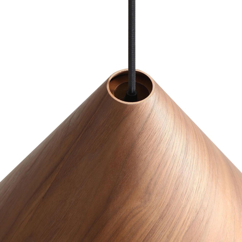 Golden Lighting Conique 1-Light Pendant in Dark Walnut, , large