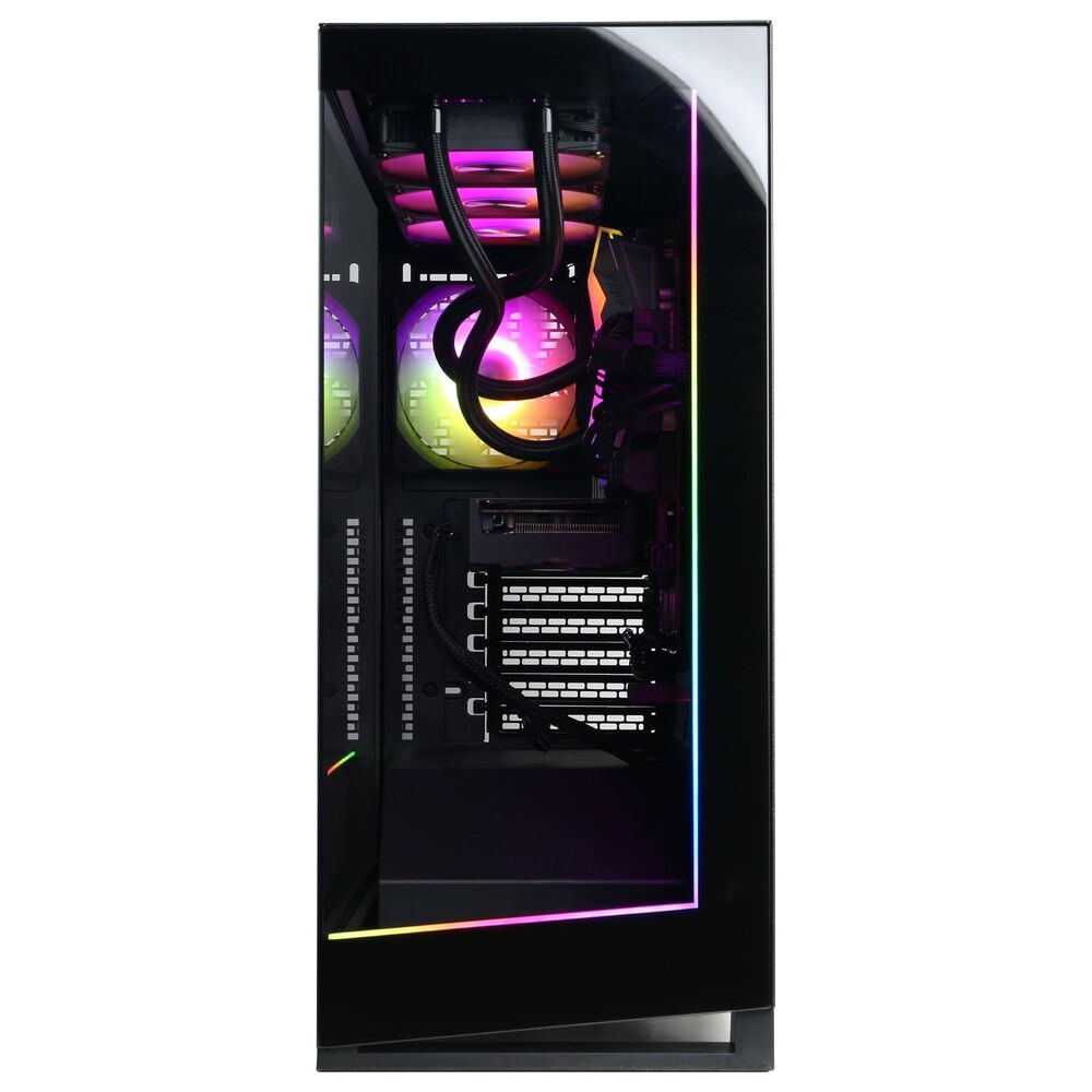 CyberPowerPC Gamer Supreme Gaming Desktop | AMD Ryzen 9 9900X - 32GB RAM - AMD Radeon RX 9060 XT Graphics - 2TB SSD in Black, , large
