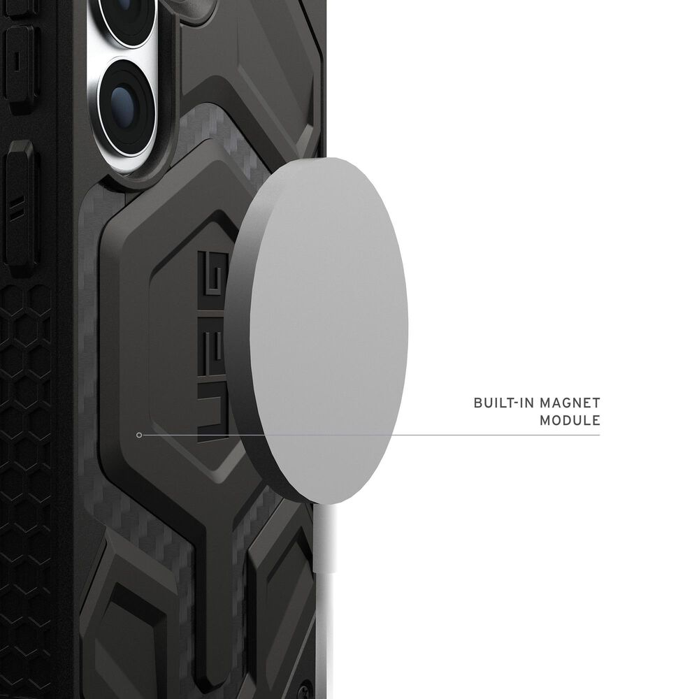 UAG Monarch Pro Case with Magnet for Samsung Galaxy S26 Plus in Carbon Fiber, , large