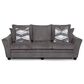 Moore Furniture Eastbrook Stationary Sofa and Loveseat Set in Shasta Charcoal, , large