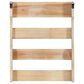 Maple and Jade 15" x 19" Wall Hook in Natural Brown and Grey, , large