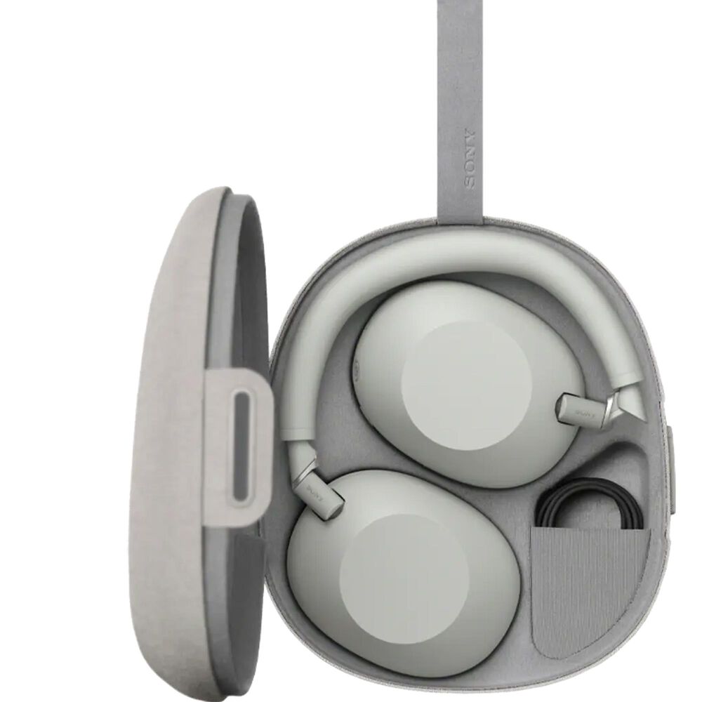 Sony Best Wireless Noise Canceling Over-Ear Headphones in Platinum Silver, , large