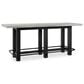 Classic Home Ojai Counter Height Table in Antique Gray and Black - Table Only, , large