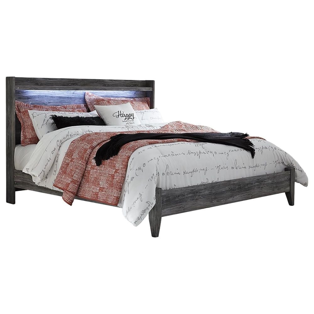 Ashley Baystorm 3-Piece Queen Panel Bed Set in Gray, , large