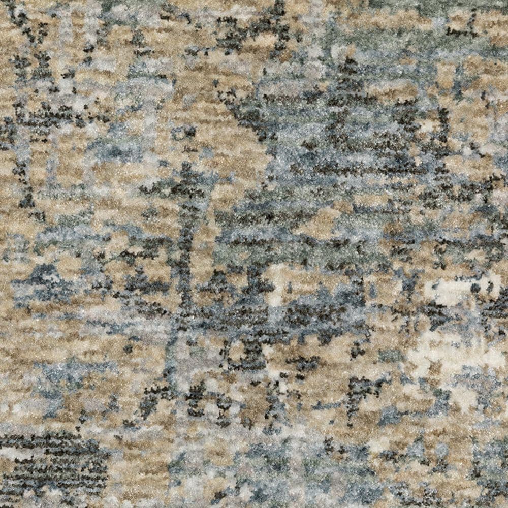 Oriental Weavers Hayden HAY08 5&#39;3&quot; x 7&#39;6&quot; Beige and Blue Area Rug, , large