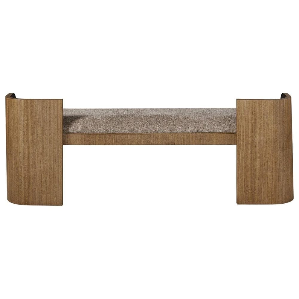Sterling Timber Calia Upholstered Bench in Eucalyptus, , large