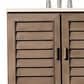 James Martin Vanities Portland 36" Single Bathroom Vanity in Whitewashed Walnut with 3 cm Eternal Marfil Quartz Top and Rectangular Sink, , large