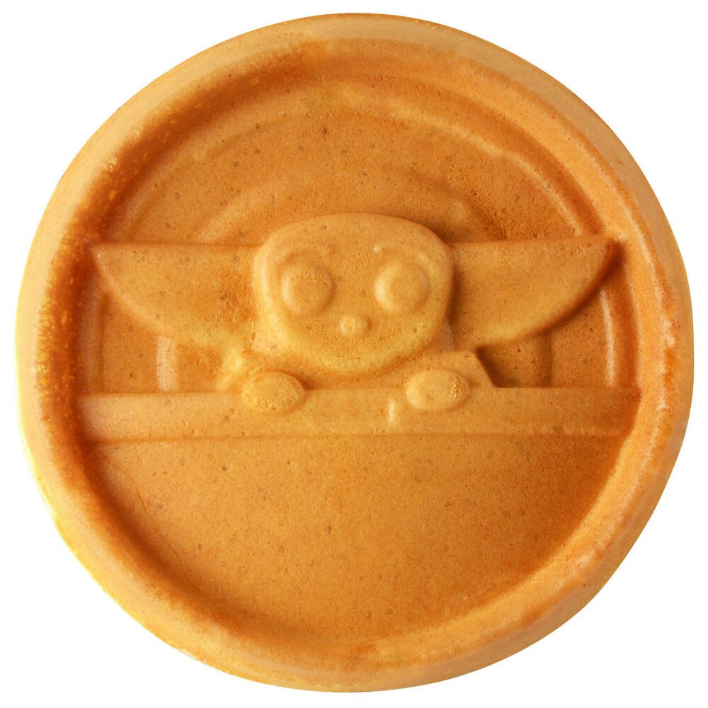 Disney 4" Round Grogu Mini Waffle Maker in Green, , large