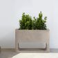 Blue River Sunstone Patio Planter in White, , large