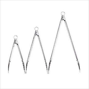 Cuisipro 9.5" Stainless Steel Tongs, , large