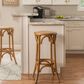 Linon Home Decor Rae Rattan Bar Stool in Brown, , large