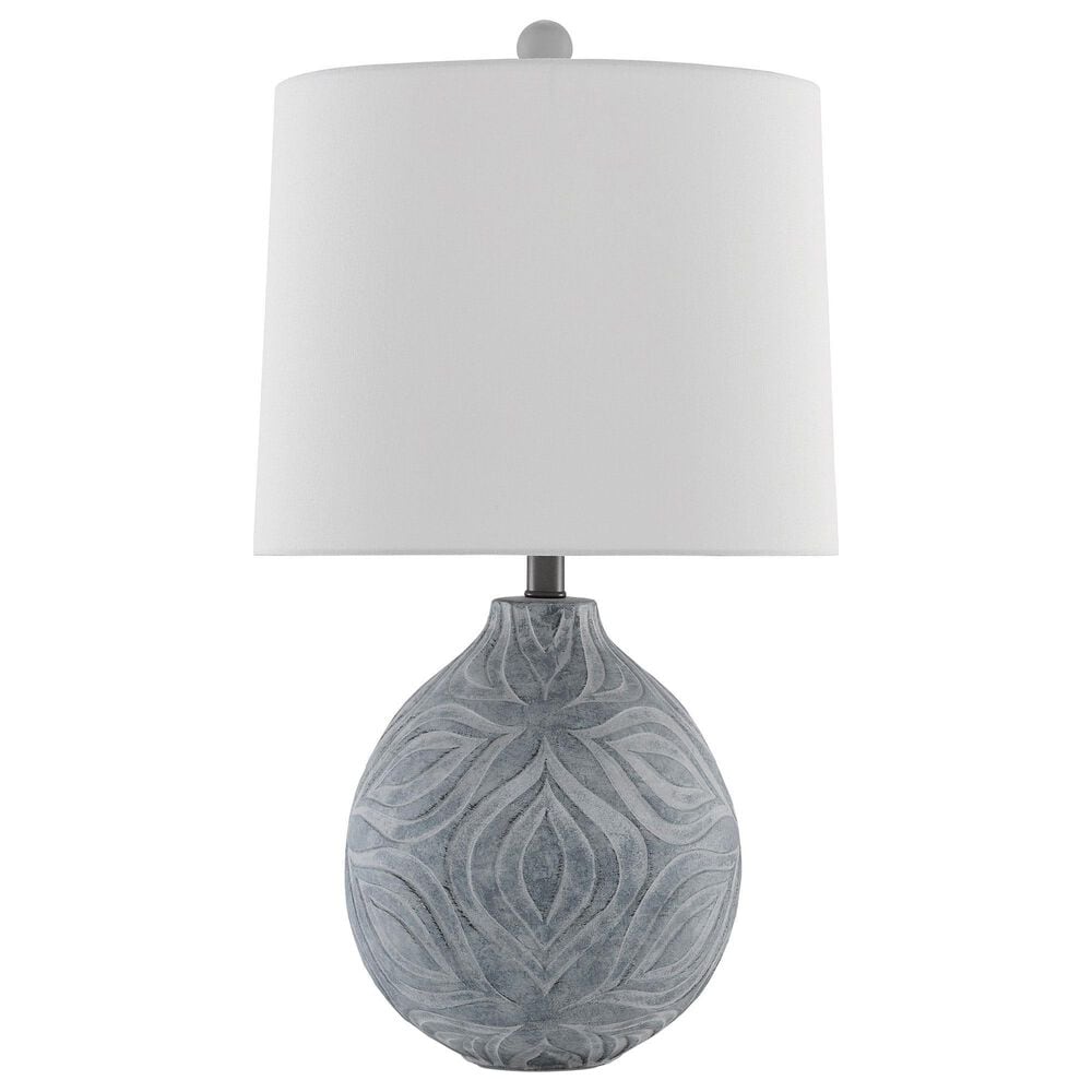 Currey And Company Hadi Table Lamp in Gray Stone Wash, , large